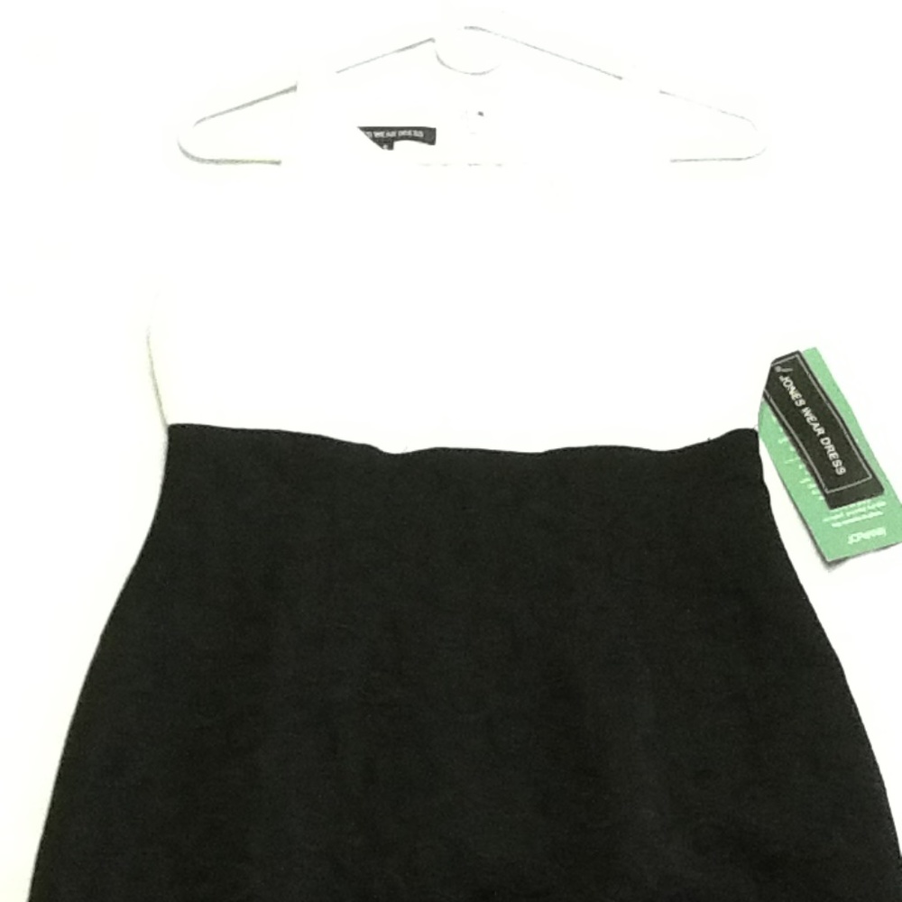 Black & Off White Dress